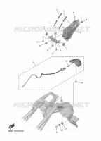 FEU ARRIERE pour Yamaha YZF-R7 de 2024