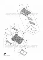 CULASSE pour Yamaha YZF-R7 de 2024