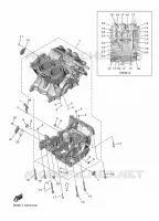 CARTER MOTEUR pour Yamaha YZF-R7 de 2024