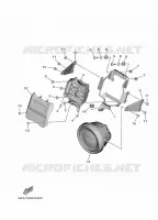 PHARE  pour Yamaha XSR 900 de 2023