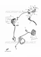 COMMODO / LEVIER pour Yamaha XSR 900 de 2023