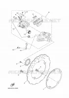 ETRIER DE FREIN ARRIERE pour Yamaha TENERE 700 de 2023