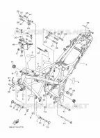 CADRE pour Yamaha YZF-R3 de 2023