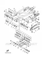 BRAS ARRIERE pour Yamaha YZ 125 X de 2022