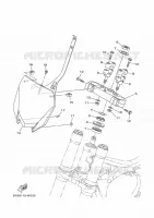 DIRECTION pour Yamaha YZ 125 X de 2022