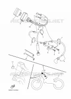 PARTIE ELECTRIQUE 1 pour Yamaha YZ 125 X de 2022