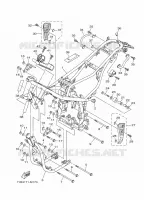 CADRE pour Yamaha XT 250 de 2022