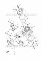 CULASSE pour Yamaha YZ 125 Monster Energy Yamaha Racing Edition de 2022