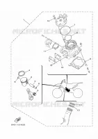 KIT PISTON pour Yamaha YZ 125 Monster Energy Yamaha Racing Edition de 2022