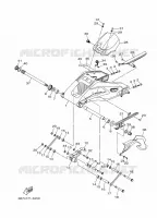 BRAS ARRIERE pour Yamaha MT-10 de 2022