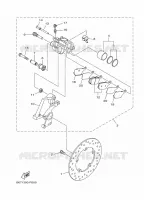 ETRIER DE FREIN ARRIERE pour Yamaha MT-10 de 2022