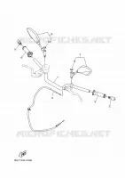 GUIDON ET CABLES pour Yamaha MT-10 de 2022