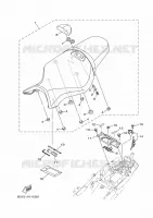 SELLE pour Yamaha MT-10 de 2022