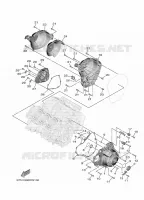 CARTER   MOTEUR 1 pour Yamaha MT-09 de 2022