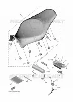 SELLE pour Yamaha MT-09 de 2022