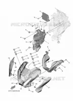 PHARE  pour Yamaha MT-09 de 2022
