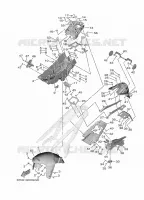 GARDE BOUE pour Yamaha MT-09 de 2022