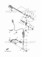 AXE DE SELECTEUR / PEDALE pour Yamaha MT-09 de 2022