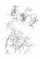 PHARE  pour Yamaha MT-07 de 2022