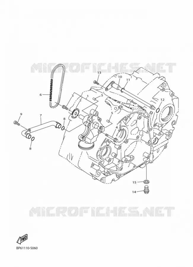 POMPE A HUILE Yamaha MOTO 950 2022 BOLT  XVS950CUD