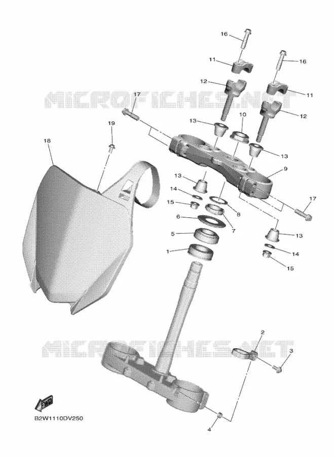 DIRECTION Yamaha MOTO 450 2021 YZF  YZ450FML