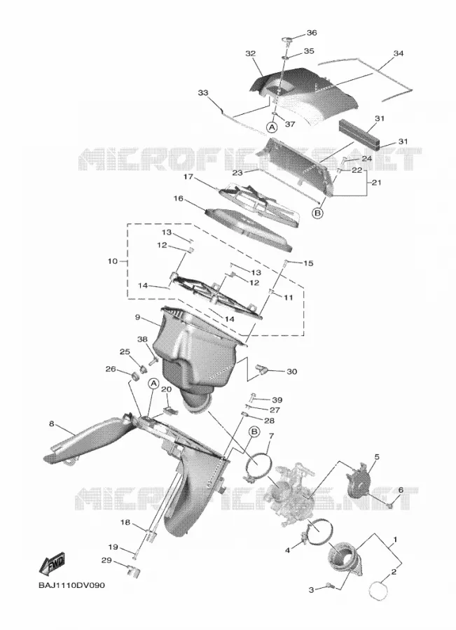 ADMISSION Yamaha MOTO 250 2021 YZF  YZ250FXML