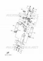 DIRECTION pour Yamaha MT-07 de 2021