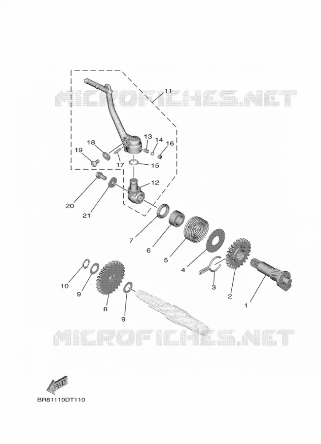DEMARREUR Yamaha MOTO 65 2021 YZ  YZ65ML