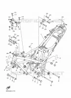 CADRE pour Yamaha MT-03 de 2021