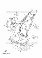 CADRE pour Yamaha TT-R230 de 2021
