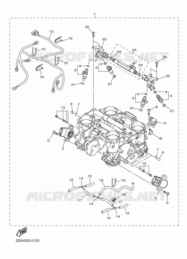 ADMISSION 2 Yamaha MOTO 1700 2020 VMAX  VMX17AL / VMX17
