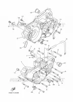 CARTER MOTEUR pour Yamaha YZ 250 de 2020