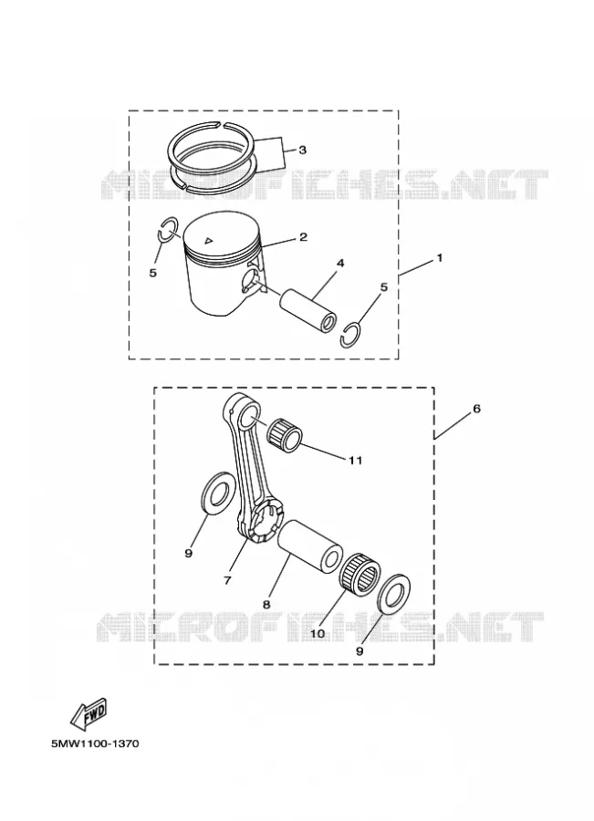PIÈCES OPTIONNELLES 1 Yamaha MOTO 250 2020 YZ  YZ250L2