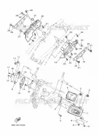 COUVERCLE LATERAL pour Yamaha XSR 900 de 2020