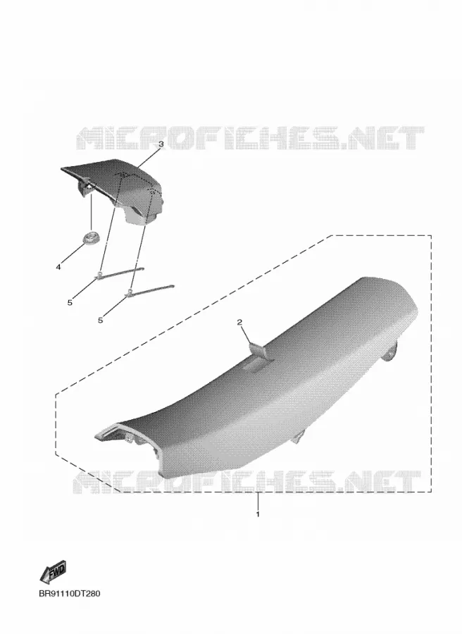 SELLE Yamaha MOTO 250 2020 YZF  YZ250FXL