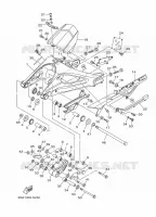 BRAS ARRIERE pour Yamaha MT-09 ABS de 2020