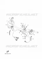 COMMODO / LEVIER pour Yamaha MT-09 ABS de 2020