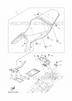 SELLE pour Yamaha MT-09 ABS de 2020