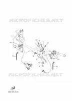 COMMODO / LEVIER pour Yamaha MT-09 ABS de 2020