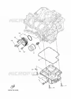 FILTRE A HUILE pour Yamaha MT-09 ABS de 2020