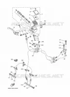 MAITRE CYLINDRE DE FREIN AVANT pour Yamaha MT-09 ABS de 2020