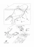 SELLE pour Yamaha MT-09 ABS de 2020