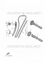 ARBRE A CAMES / CHAINE DE DISTRIBUTION pour Yamaha WOLVERINE RMAX4 1000 R-SPEC de 2024