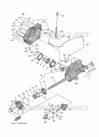 TRANSMISSION INTERMEDIAIRE pour Yamaha WOLVERINE RMAX4 1000 R-SPEC de 2024
