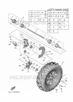 ROUE AVANT pour Yamaha WOLVERINE RMAX4 1000 R-SPEC de 2024