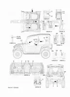 EMBLEME / ETIQUETTE 1 pour Yamaha WOLVERINE RMAX4 1000 R-SPEC de 2024