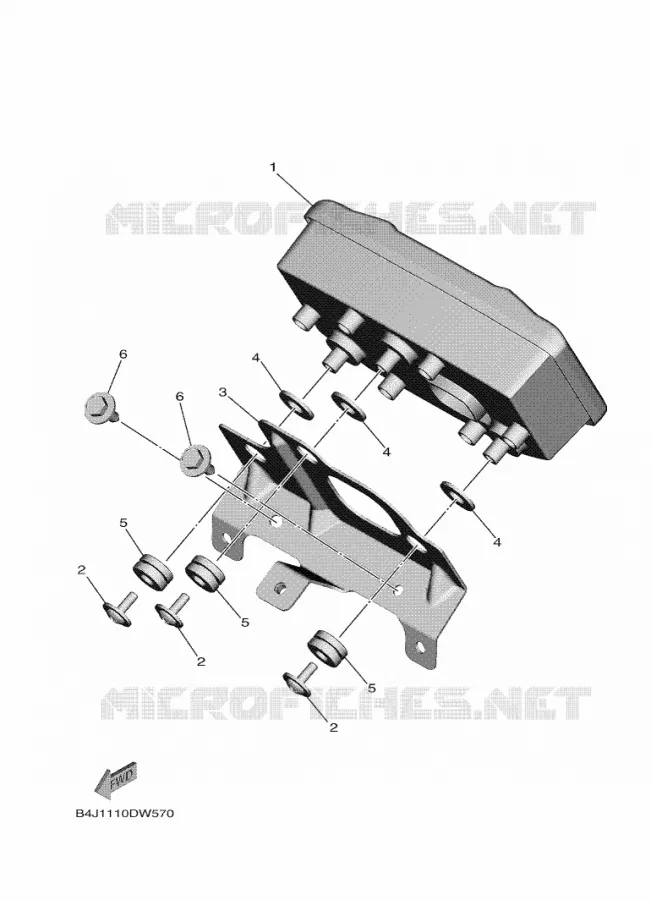 COMPTEUR  Yamaha SIDE BY SIDE 1000 2024 WOLVERINE  YX10FRPSR / YXF1000EWS