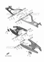 BRAS ARRIERE pour Yamaha WOLVERINE X2 1000 SE de 2024