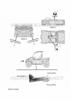 EMBLEME pour Yamaha WOLVERINE X2 1000 SE de 2024