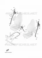 SELLE 2 pour Yamaha WOLVERINE X2 1000 R-SPEC de 2024